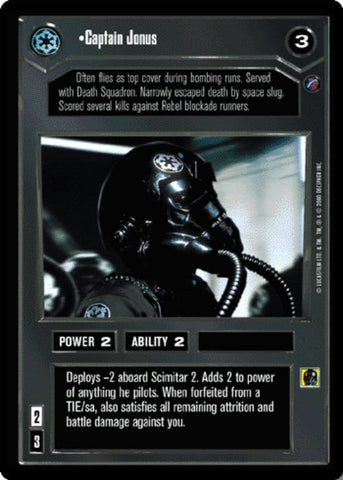 Star Wars CCG | Captain Jonus - Death Star II | The Nerd Merchant