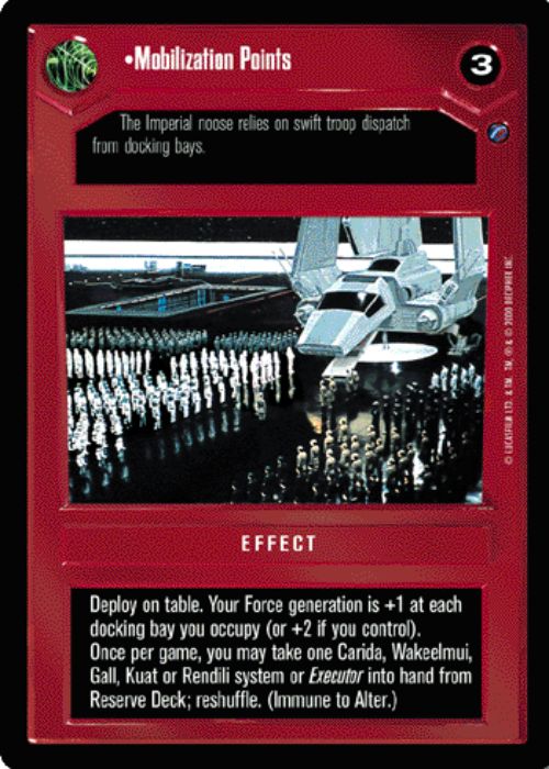 Star Wars CCG | Mobilization Points - Death Star II | The Nerd Merchant