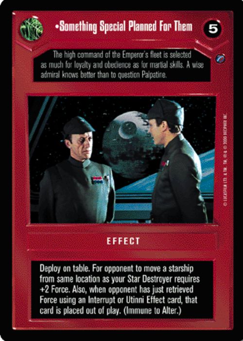 Star Wars CCG | Something Special Planned For Them - Death Star II | The Nerd Merchant