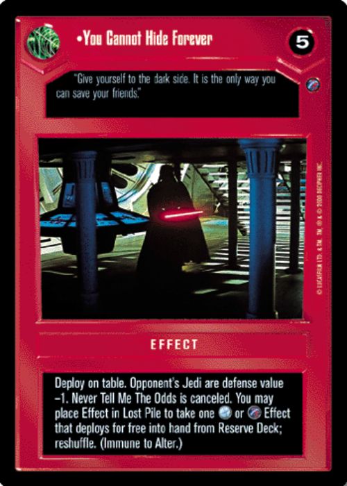 Star Wars CCG | You Cannot Hide Forever - Death Star II | The Nerd Merchant