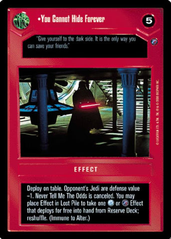 Star Wars CCG | You Cannot Hide Forever - Death Star II | The Nerd Merchant