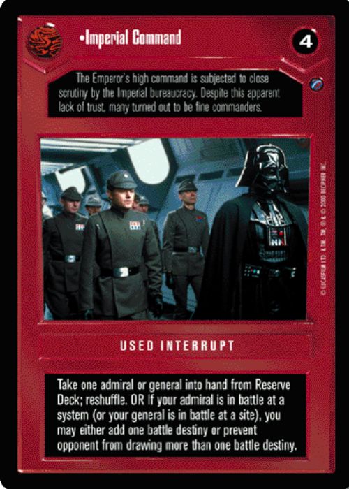 Star Wars CCG | Imperial Command - Death Star II | The Nerd Merchant