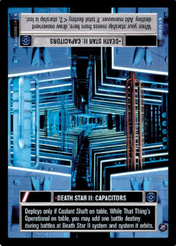 Star Wars CCG | Death Star II: Capacitors - Death Star II | The Nerd Merchant