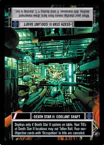 Star Wars CCG | Death Star II: Coolant Shaft - Death Star II | The Nerd Merchant