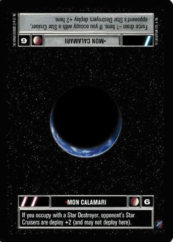 Star Wars CCG | Mon Calamari [Dark] - Death Star II | The Nerd Merchant