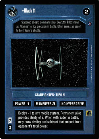 Star Wars CCG | Black 11 - Death Star II | The Nerd Merchant