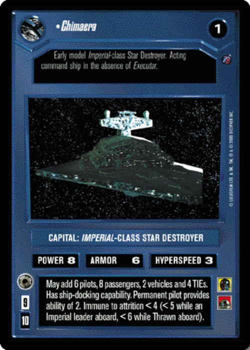 Star Wars CCG | Chimaera - Death Star II | The Nerd Merchant