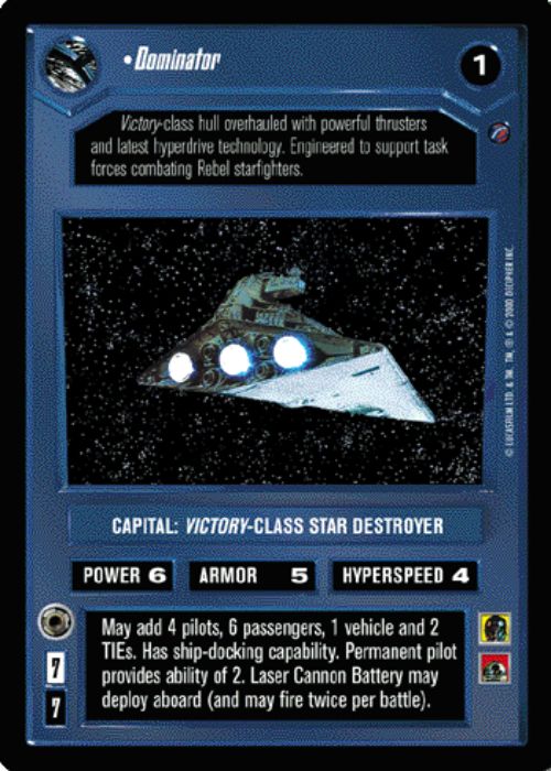 Star Wars CCG | Dominator - Death Star II | The Nerd Merchant