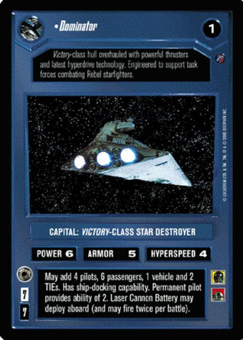 Star Wars CCG | Dominator - Death Star II | The Nerd Merchant