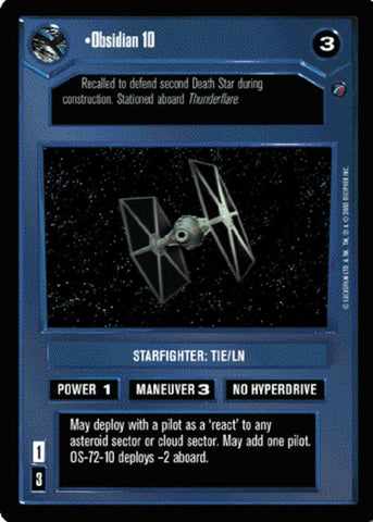 Star Wars CCG | Obsidian 10 - Death Star II | The Nerd Merchant