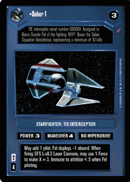 Star Wars CCG | Saber 1 - Death Star II | The Nerd Merchant
