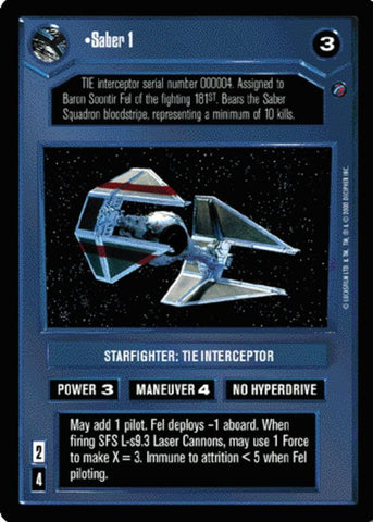 Star Wars CCG | Saber 1 - Death Star II | The Nerd Merchant