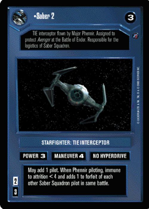 Star Wars CCG | Saber 2 - Death Star II | The Nerd Merchant