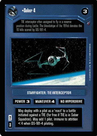 Star Wars CCG | Saber 4 - Death Star II | The Nerd Merchant