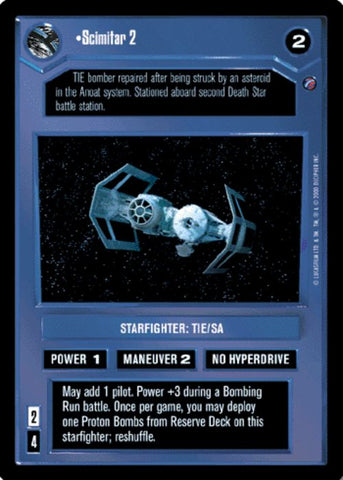 Star Wars CCG | Scimitar 2 - Death Star II | The Nerd Merchant