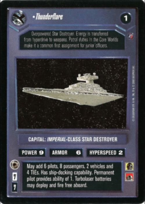 Star Wars CCG | Thunderflare - Death Star II | The Nerd Merchant