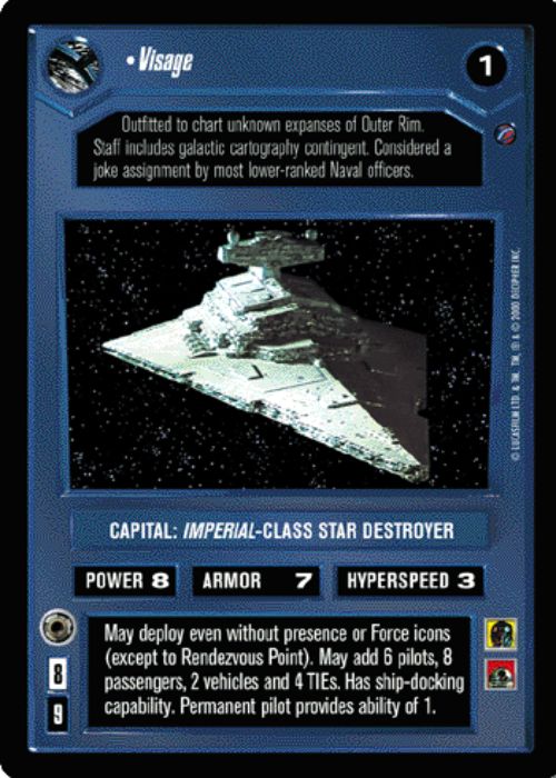 Star Wars CCG | Visage - Death Star II | The Nerd Merchant