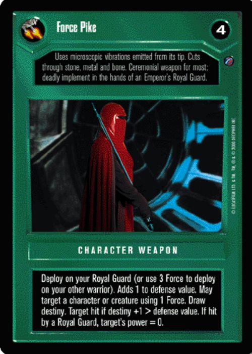 Star Wars CCG | Force Pike - Death Star II | The Nerd Merchant