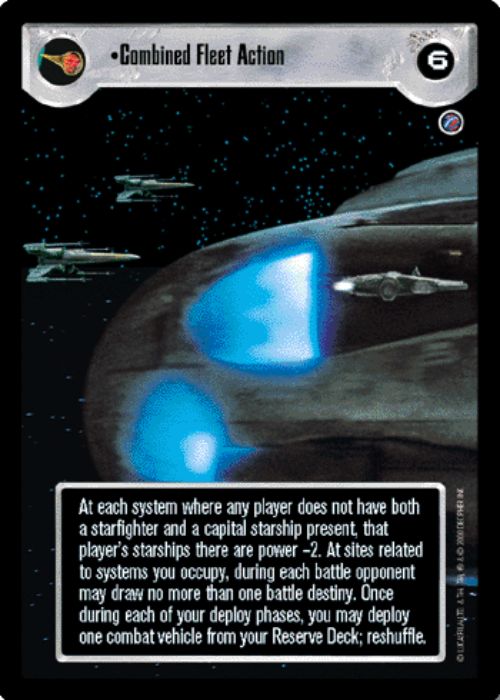 Star Wars CCG | Combined Fleet Action - Death Star II | The Nerd Merchant