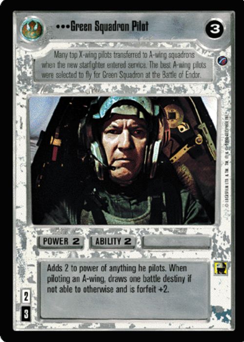 Star Wars CCG | Green Squadron Pilot - Death Star II | The Nerd Merchant