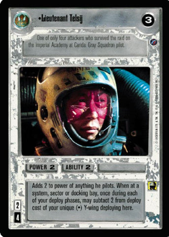 Star Wars CCG | Lieutenant Telsij - Death Star II | The Nerd Merchant