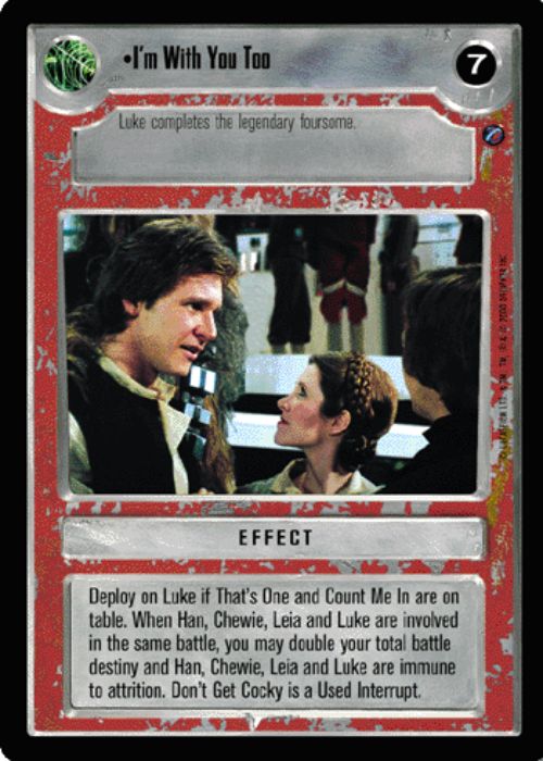 Star Wars CCG | I'm With You Too - Death Star II | The Nerd Merchant