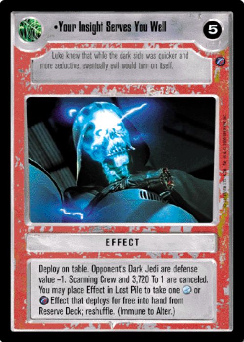 Star Wars CCG | Your Insight Serves You Well - Death Star II | The Nerd Merchant