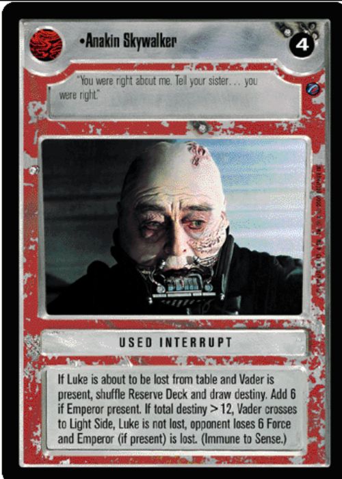 Star Wars CCG | Anakin Skywalker - Death Star II | The Nerd Merchant