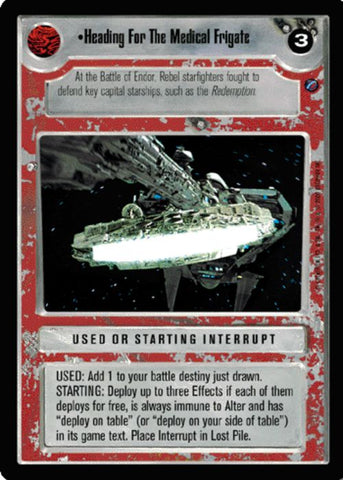 Star Wars CCG | Heading For The Medical Frigate - Death Star II | The Nerd Merchant