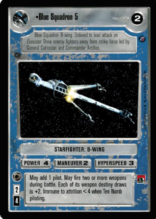 Star Wars CCG | Blue Squadron 5 - Death Star II | The Nerd Merchant