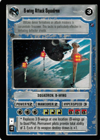 Star Wars CCG | B-wing Attack Squadron - Death Star II | The Nerd Merchant