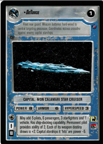 Star Wars CCG | Defiance - Death Star II | The Nerd Merchant