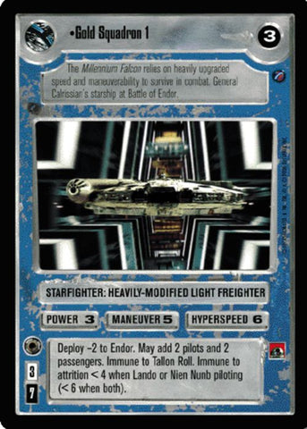 Star Wars CCG | Gold Squadron 1 - Death Star II | The Nerd Merchant