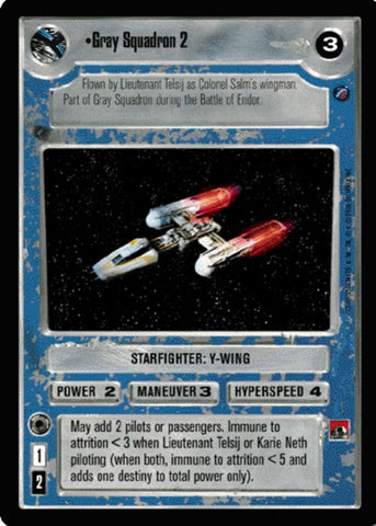 Star Wars CCG | Gray Squadron 2 - Death Star II | The Nerd Merchant