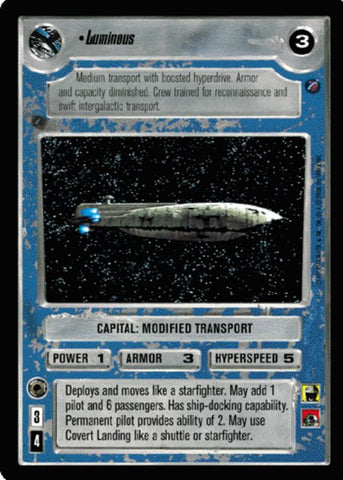 Star Wars CCG | Luminous - Death Star II | The Nerd Merchant