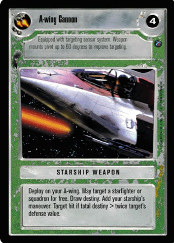 Star Wars CCG | A-wing Cannon - Death Star II | The Nerd Merchant