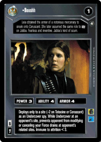 Star Wars CCG | Boushh - Enhanced Jabba's Palace | The Nerd Merchant