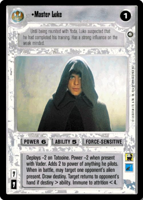 Star Wars CCG | Master Luke - Enhanced Jabba's Palace | The Nerd Merchant