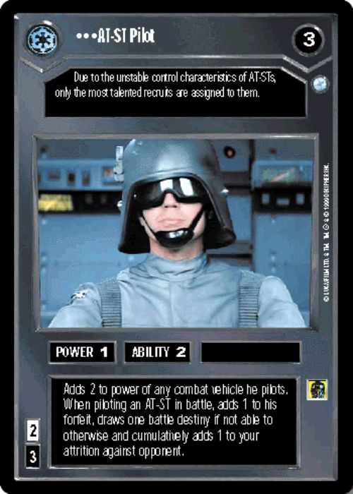 Star Wars CCG | AT-ST Pilot - Endor | The Nerd Merchant