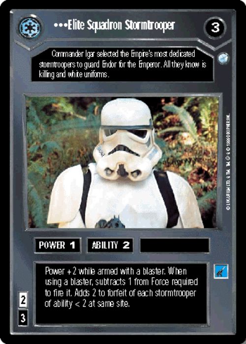 Star Wars CCG | Elite Squadron Stormtrooper - Endor | The Nerd Merchant