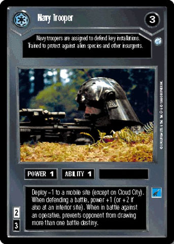 Star Wars CCG | Navy Trooper - Endor | The Nerd Merchant