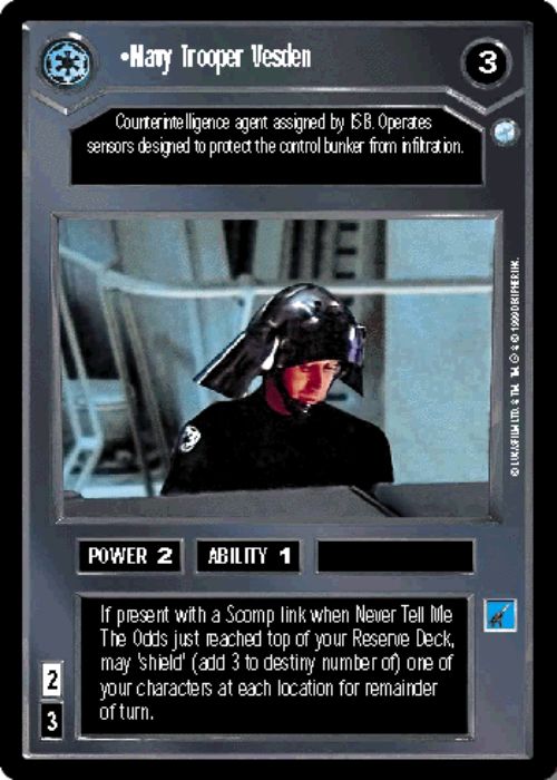 Star Wars CCG | Navy Trooper Vesden - Endor | The Nerd Merchant