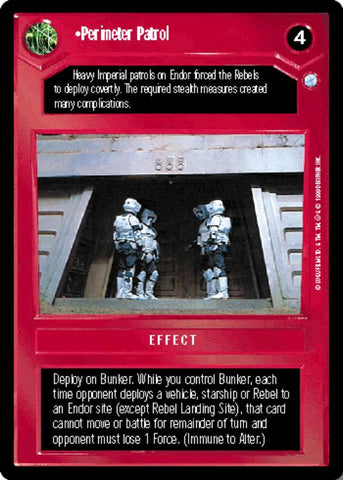 Star Wars CCG | Perimeter Patrol - Endor | The Nerd Merchant