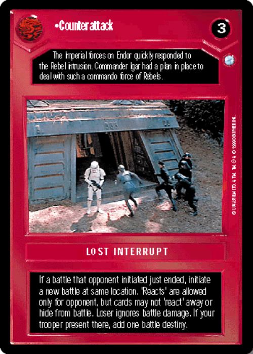 Star Wars CCG | Counterattack - Endor | The Nerd Merchant