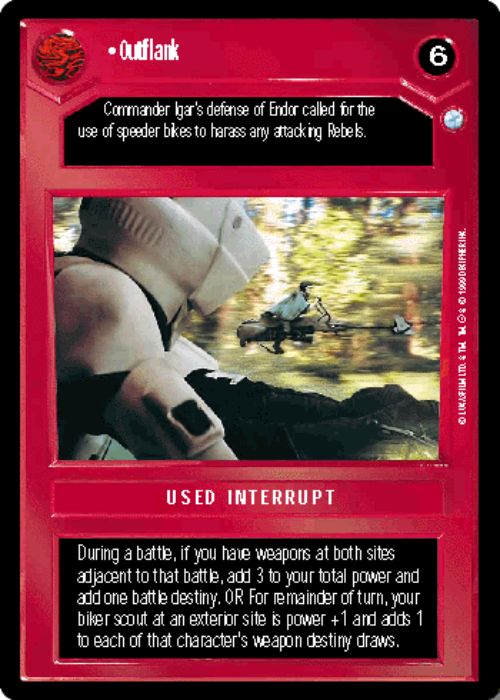 Star Wars CCG | Outflank - Endor | The Nerd Merchant