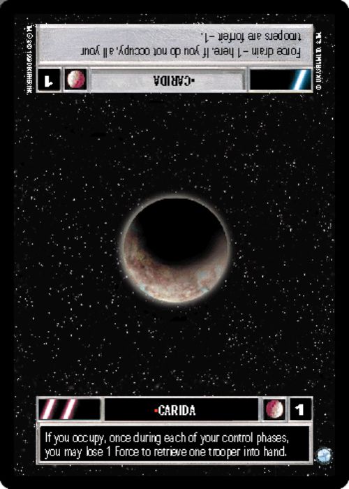 Star Wars CCG | Carida - Endor | The Nerd Merchant