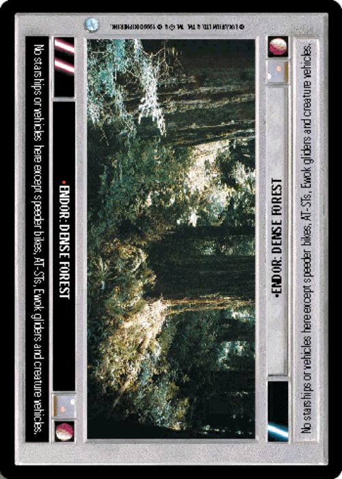 Star Wars CCG | Endor: Dense Forest [Dark] - Endor | The Nerd Merchant