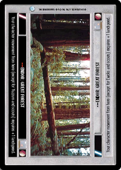 Star Wars CCG | Endor: Great Forest [Dark] - Endor | The Nerd Merchant