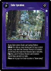 Star Wars CCG | Endor Operations/Imperial Outpost - Endor | The Nerd Merchant