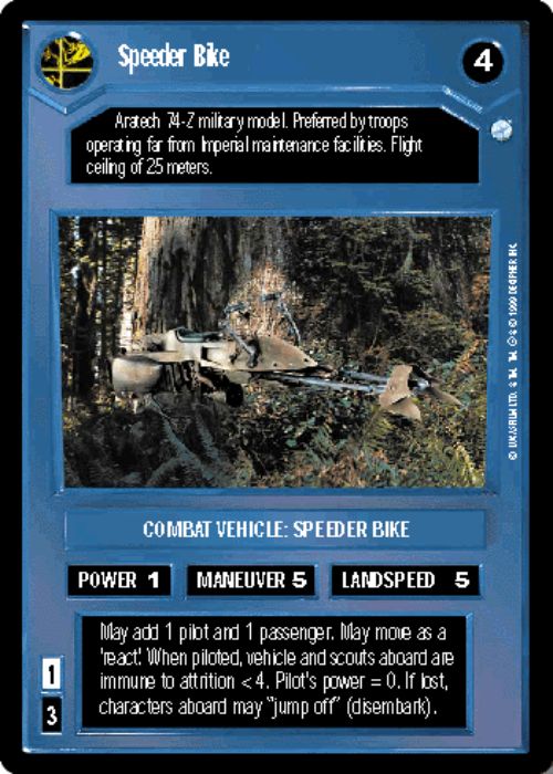 Star Wars CCG | Speeder Bike [Dark] - Endor | The Nerd Merchant